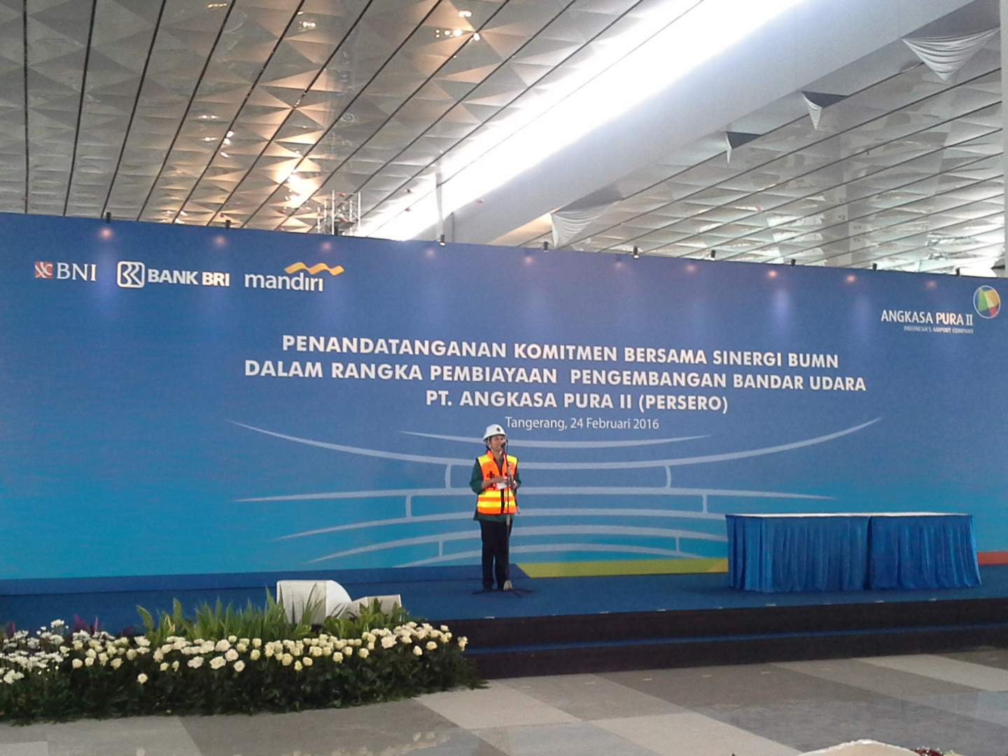 Minister of SOE Visits Ultimate Terminal 3 Soekarno-Hatta International Airport Image