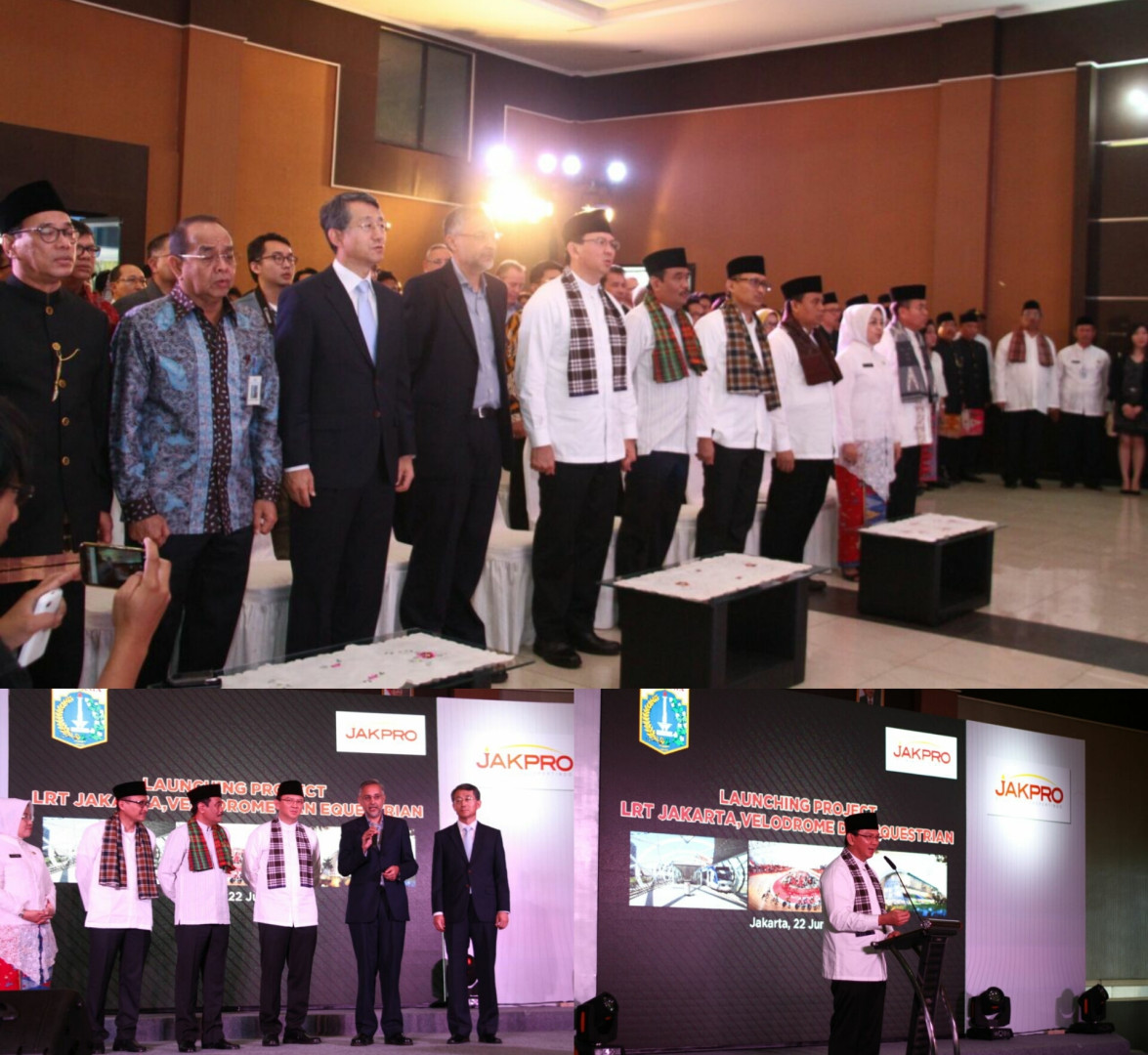 WIKA Bangun LRT Koridor 1 Fase 1 Jakarta dan Velodrome Kelas Dunia  Image