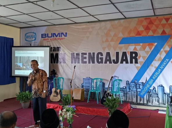 BUMN Mengajar with WIKA in several other cities in Indonesia Image