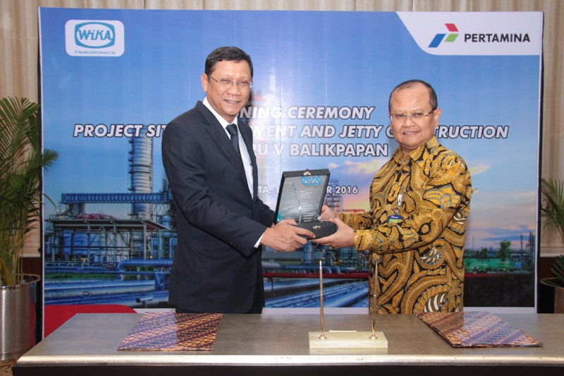 WIKA becomes Contractor for Site Development &amp; New Jetty Construction RDMP RU V Balikpapan Proje Image