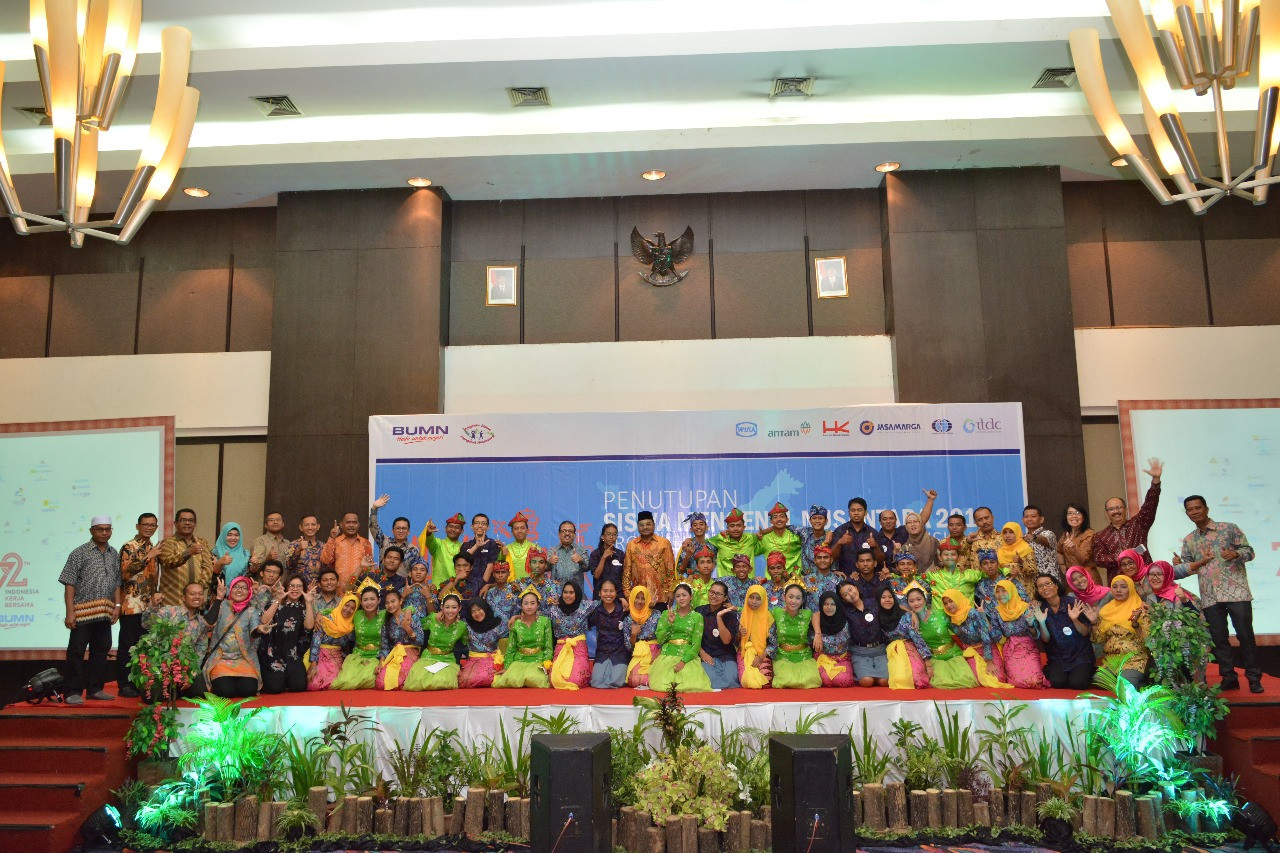 WIKA Synergize together ANTAM and Hutama Karya for Siswa Mengenal Nusantara Program  Image