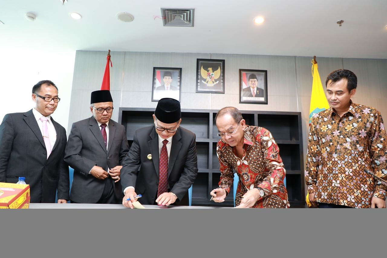 MOU of Construction and Economy and Infrastructure Region Development at North Borneo Province Image