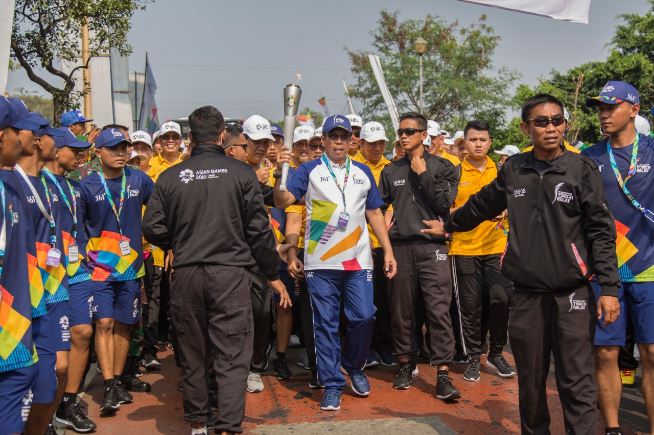 Torch Relay Asian Games 2018 - Jakarta Image