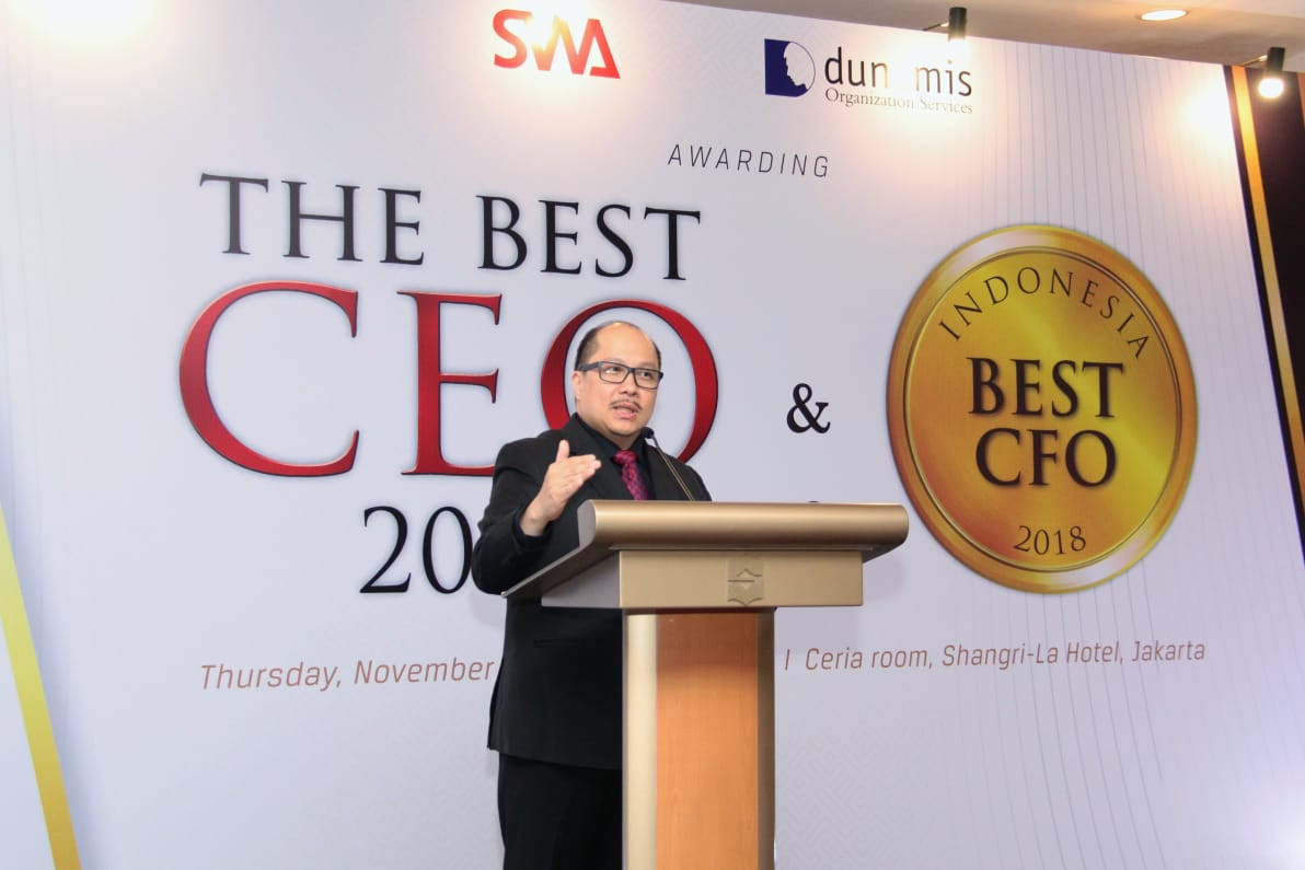 Direktur Keuangan WIKA Raih Penghargaan Best Chief Financial Officer Award 2018 Image