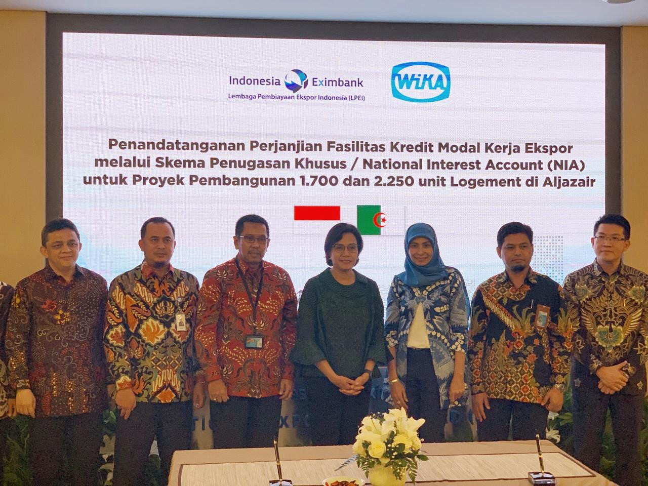 Eximbank - WIKA Agrees on Export Financing Cooperation for Foreign Project Development Image