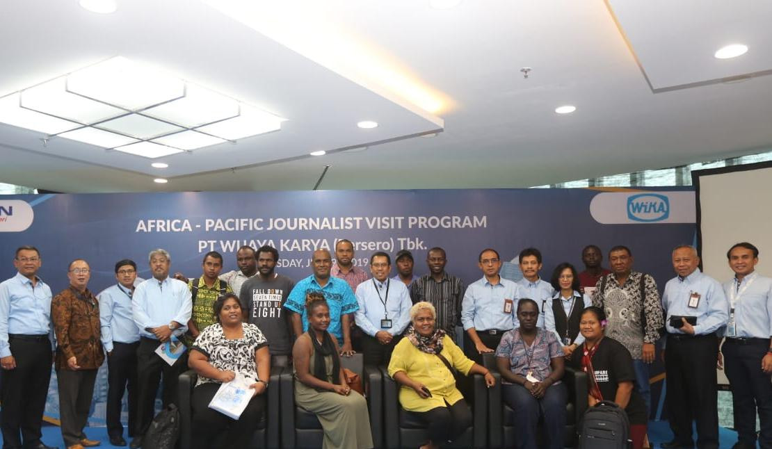 Journalist Visit Program Ministry of Foreign Affairs and Communication and Information in WIKA Image