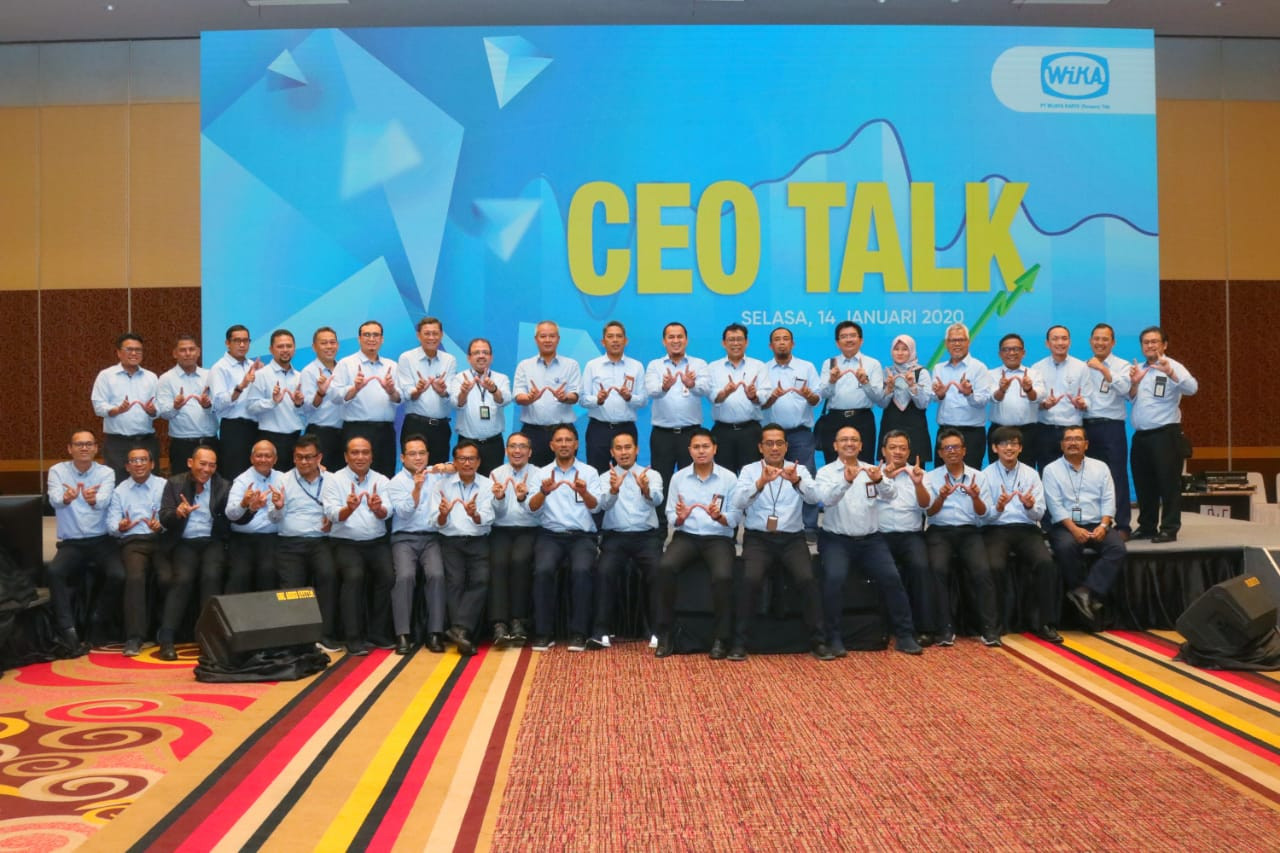 Siapkan Diri Hadapi Tahun 2020, WIKA Gelar CEO Talk Image