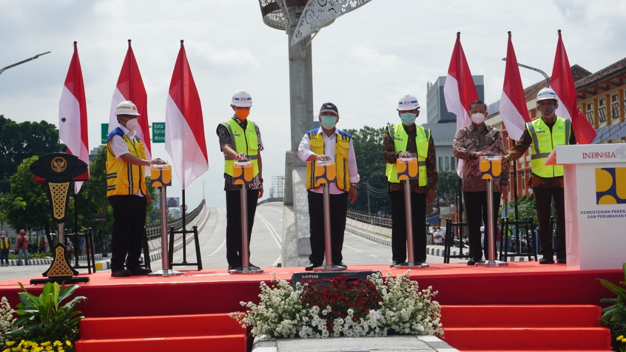 WIKA Completes Purwosari Flyover Inaugurated by the Ministry of PUPR  Image