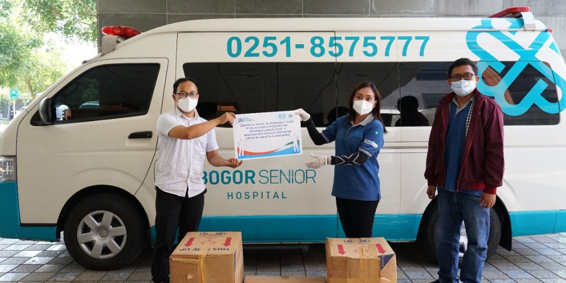 WIKA Continues to Distribute PPE for Hospitals in Jabodetabek Image