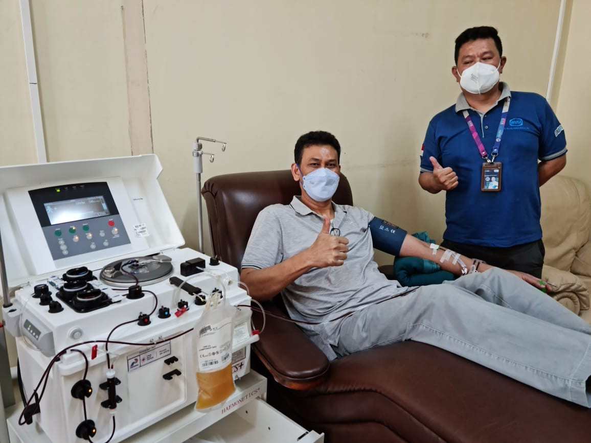 WIKA conducts convalescent plasma donor for the second time Image