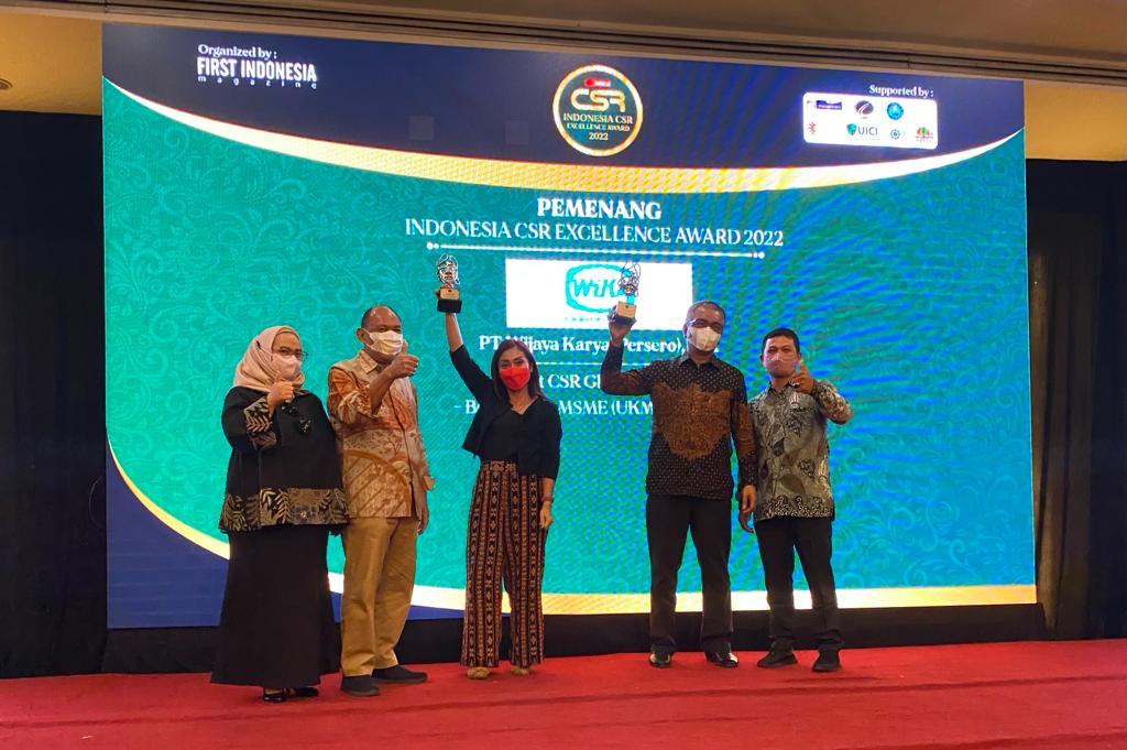 WIKA Raih Tiga Penghargaan Indonesia CSR Excellence Award ICEA 2022  Image
