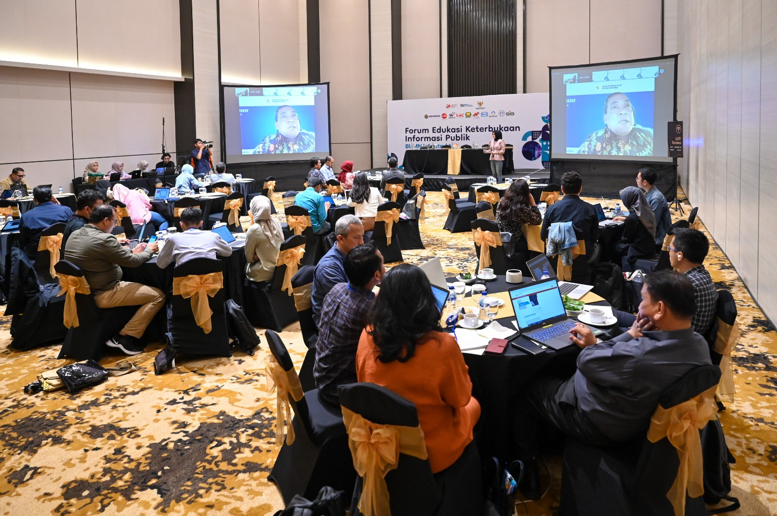 WIKA's collaboration with BUMN Infrastructure Cluster and Central Information Commission Holds Public Information Openness Forum Image