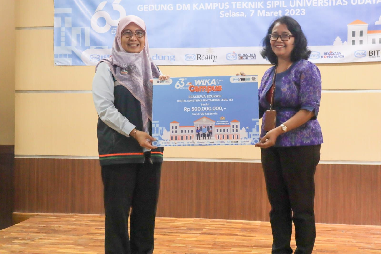 Manfaatkan E-Learning System, WIKA Beri Pelatihan BIM Senilai Rp500 Juta kepada Akademisi Universitas Udayana Image