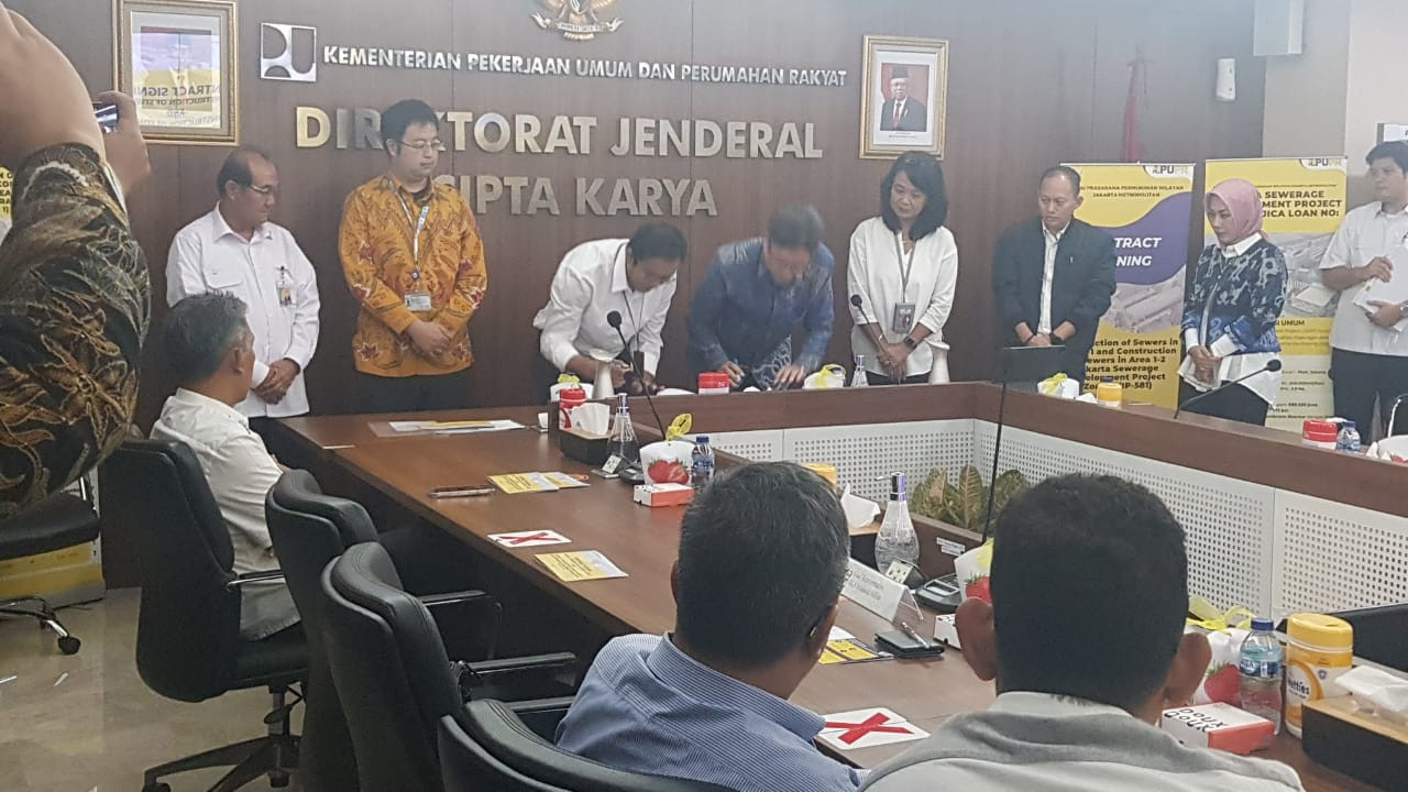 Kerjakan Paket 1, WIKA Dipercaya Lanjutkan Paket 2 dan 3 Pembangunan Jakarta Sewerage Development Project Image