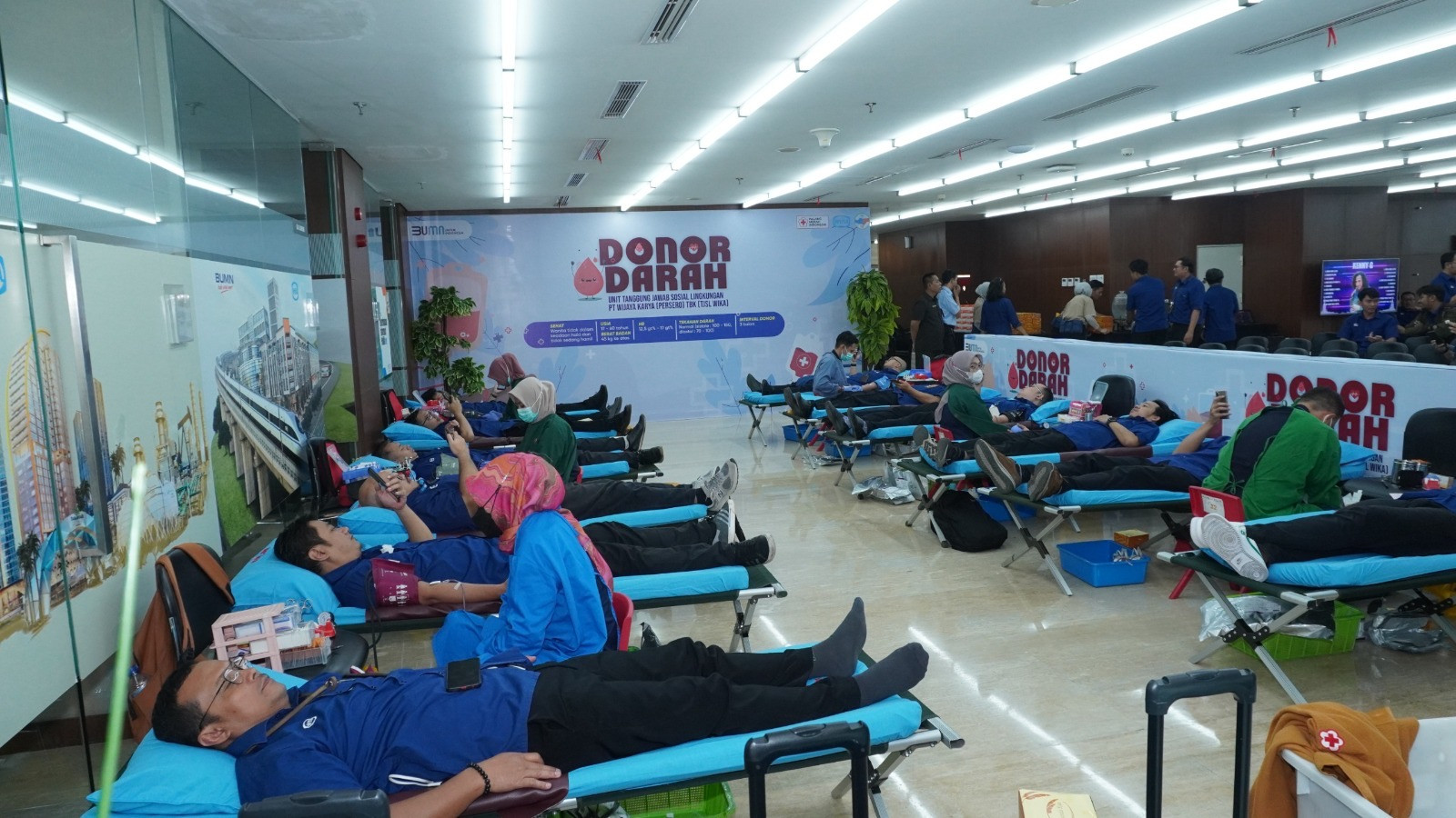 WIKA Successfully Collects 191 Bags of Blood in Blood Donation Event Image