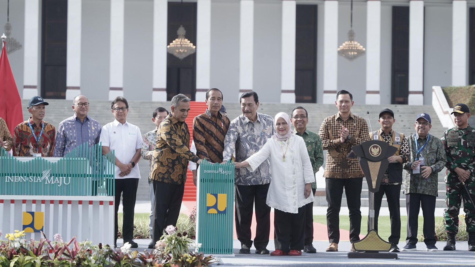 President Jokowi Inaugurates the National Palace at IKN, Built by WIKA KSO Image