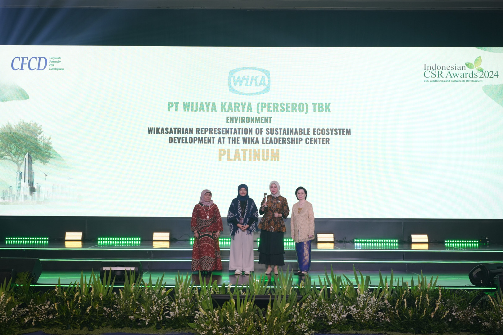 Consistent in Improving ESG Implementation, WIKA Collaborates with BRIN, Won Indonesia CSR Award 2024 Image